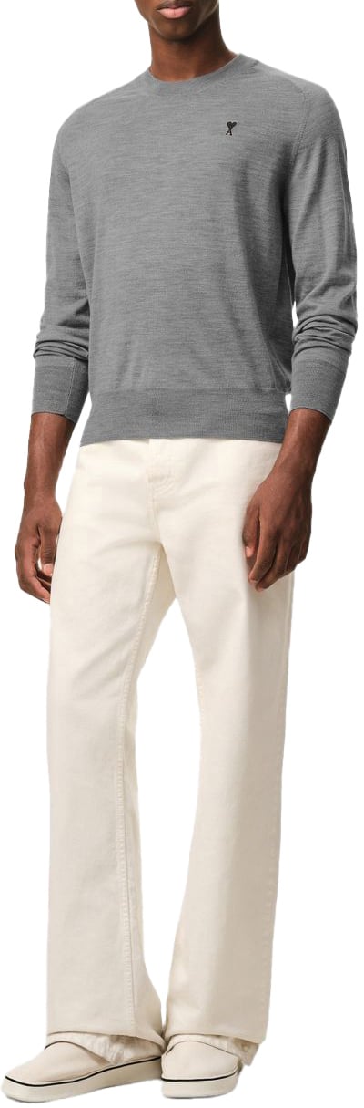 AMI Paris Sweaters Grey Grijs