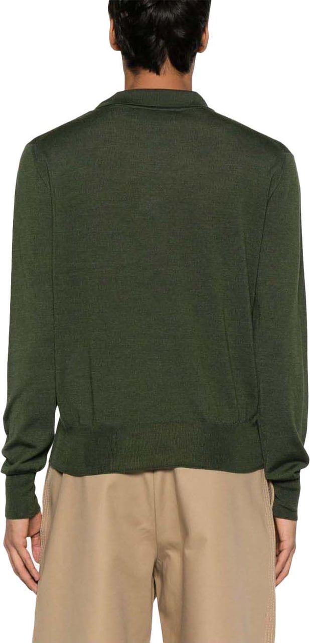 AMI Paris T-Shirts And Polos Loden Groen