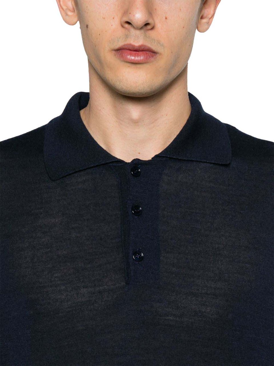 AMI Paris T-Shirts And Polos Blue Blauw