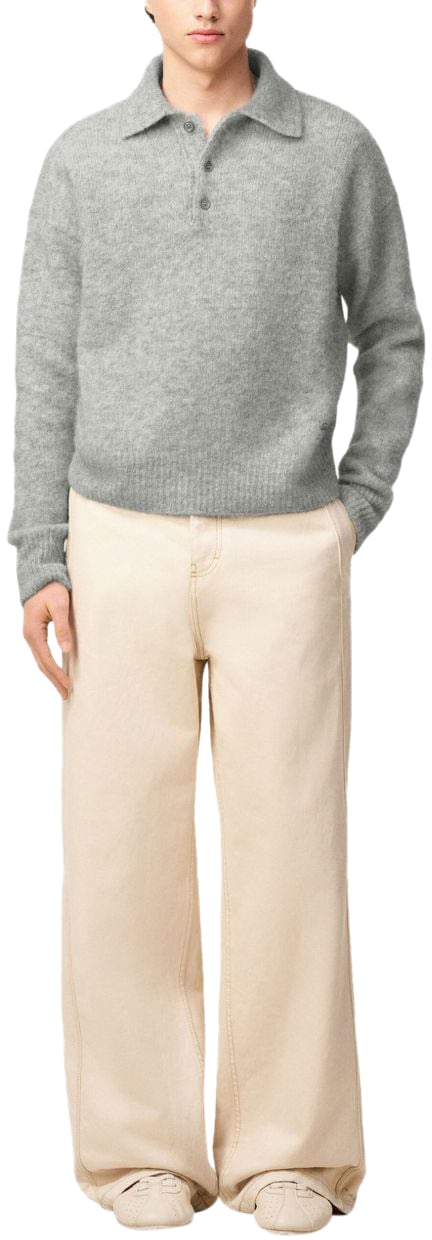 AMI Paris Sweaters Gris Grijs