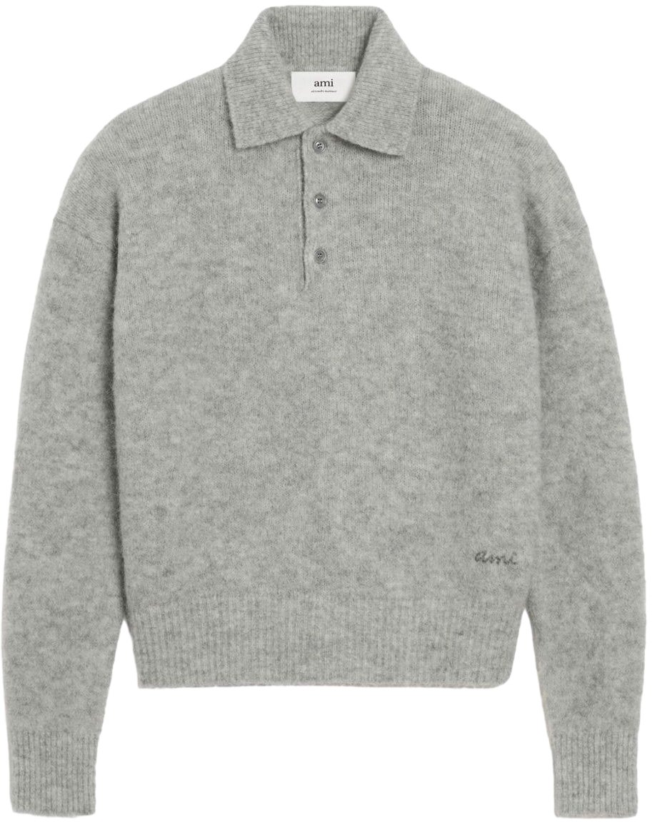 AMI Paris Sweaters Gris Grijs