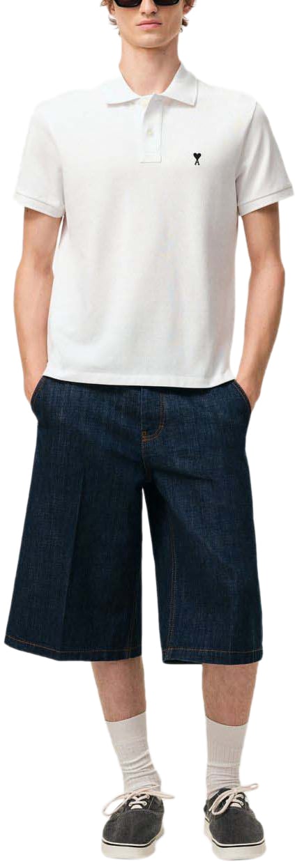 AMI Paris T-Shirts And Polos White Wit