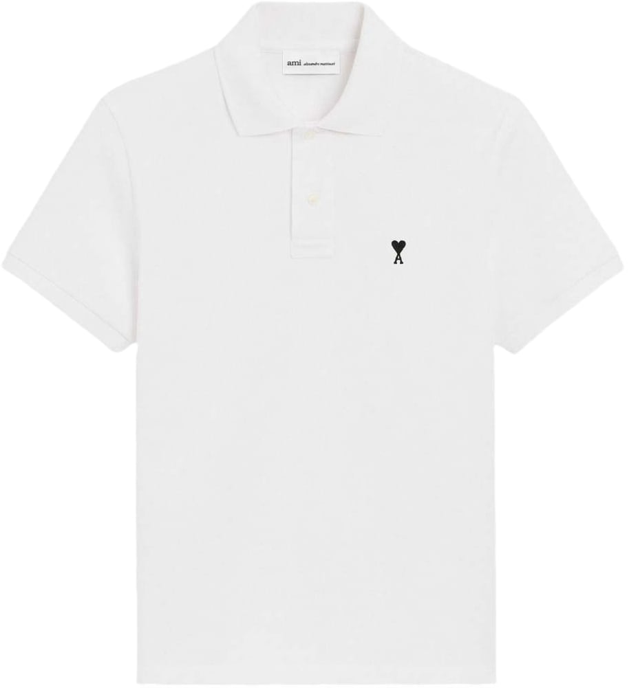 AMI Paris T-Shirts And Polos White Wit