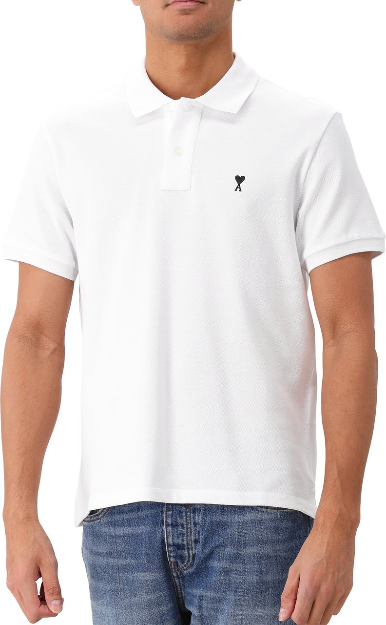 AMI Paris Polo Wit Wit