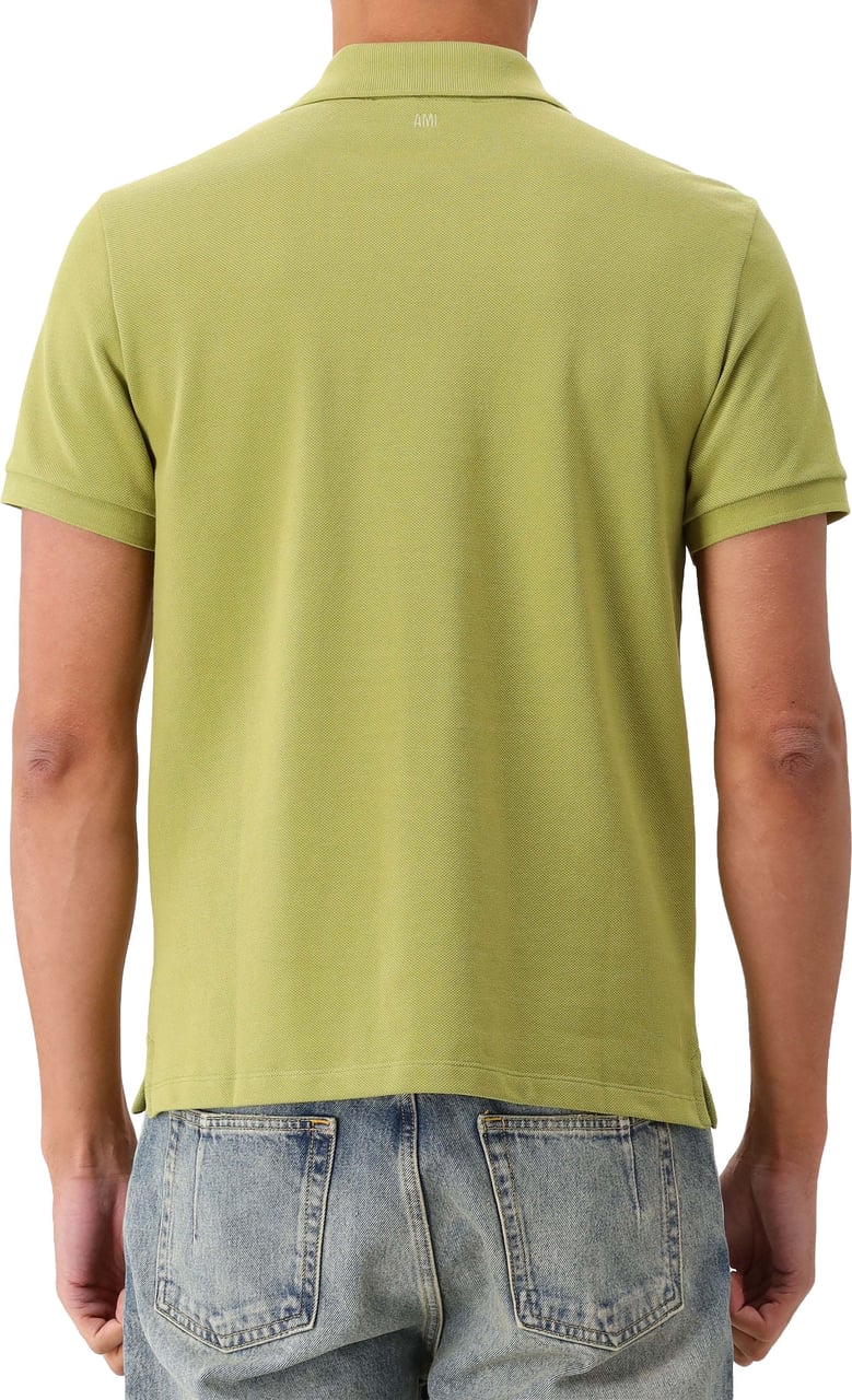 AMI Paris Polo Groen Groen