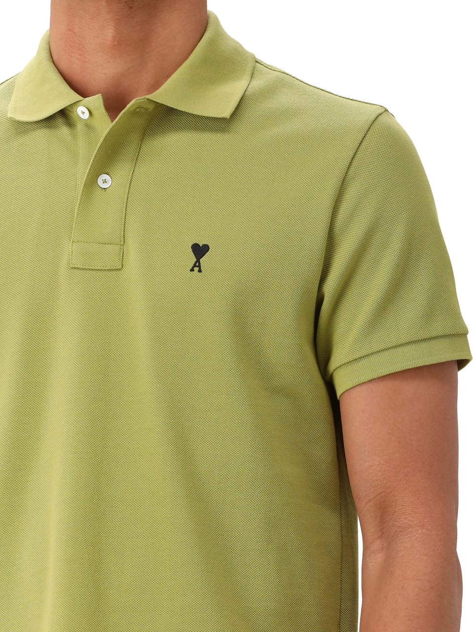 AMI Paris Polo Groen Groen