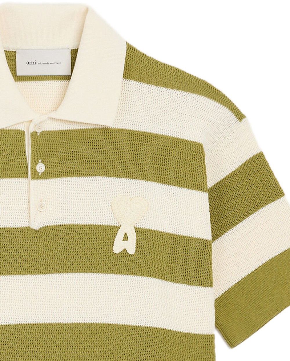 AMI Paris T-Shirts And Polos Multicolor Donkergroen