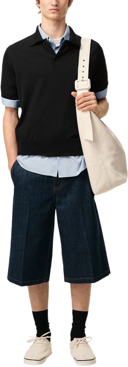 AMI Paris T-Shirts And Polos Black Zwart