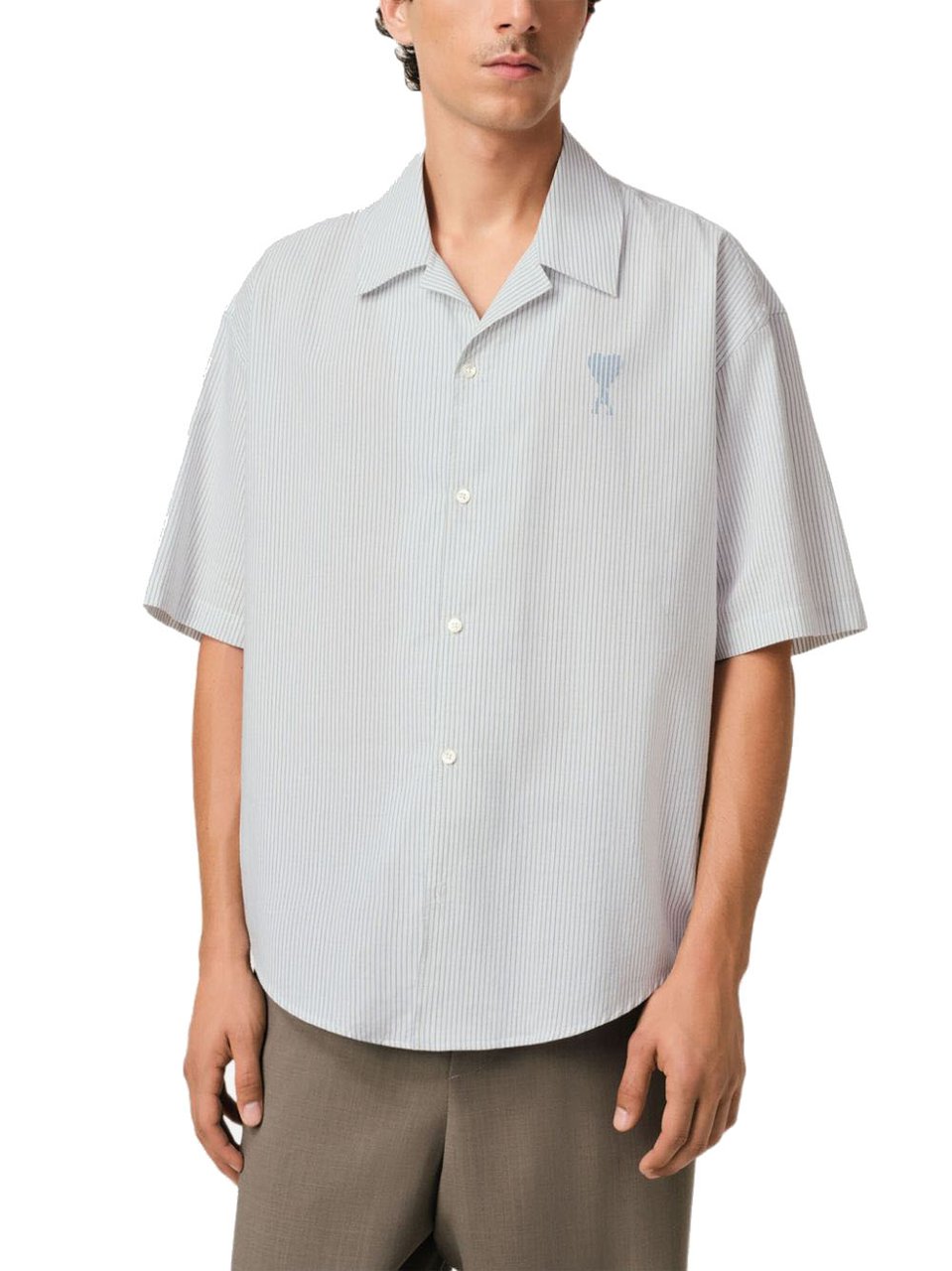 AMI Paris Shirts White Wit