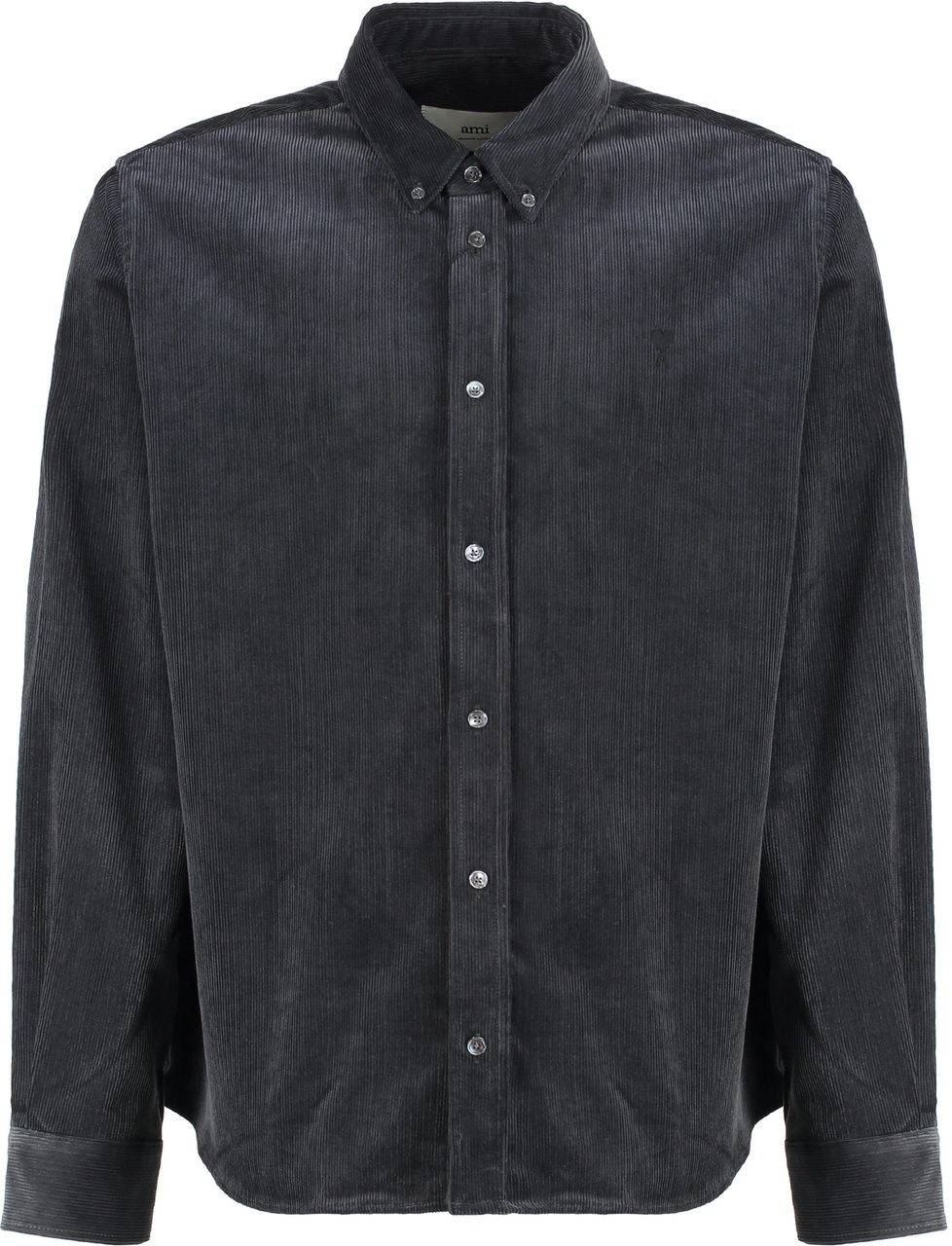 AMI Paris Corduroy shirt Grijs