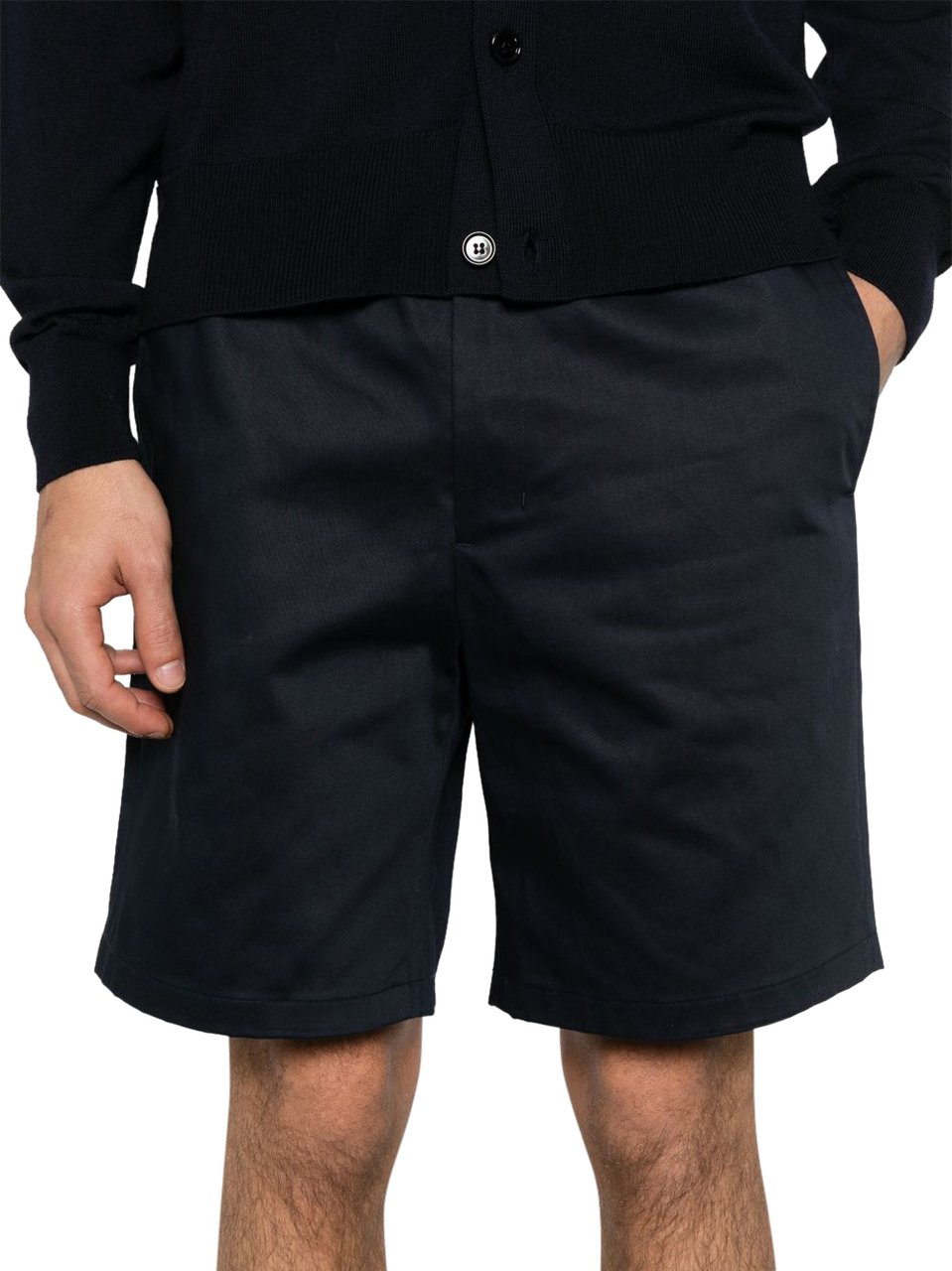 AMI Paris Shorts Blue Blauw