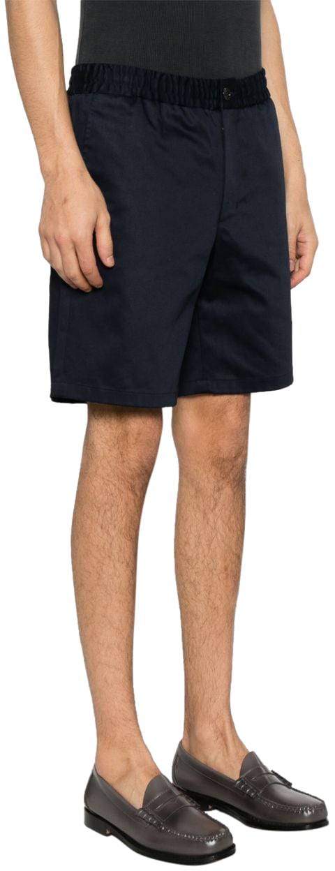 AMI Paris Shorts Blue Blauw