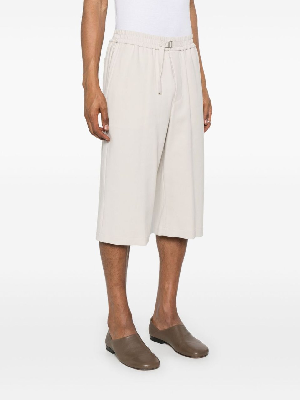 AMI Paris Shorts Mastic Wit