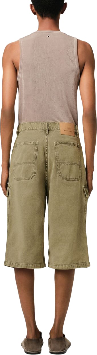 AMI Paris Shorts Laurel Donkergroen