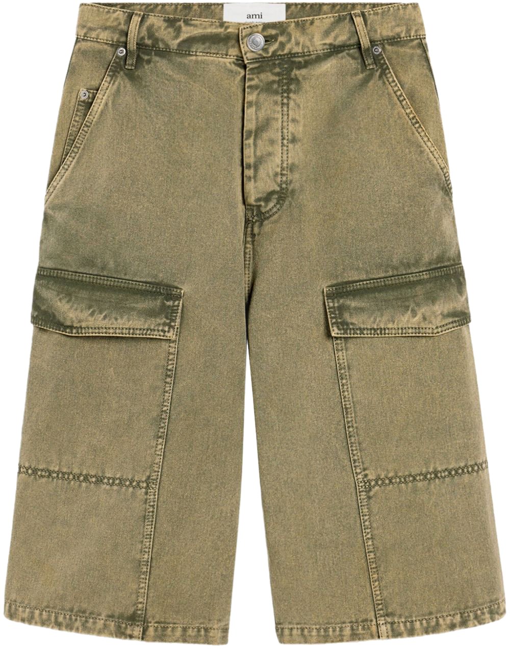 AMI Paris Shorts Laurel Groen