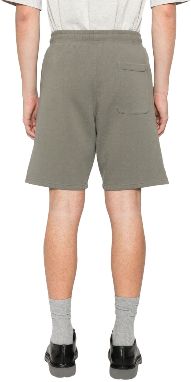 AMI Paris Shorts Smocked Grey Grijs