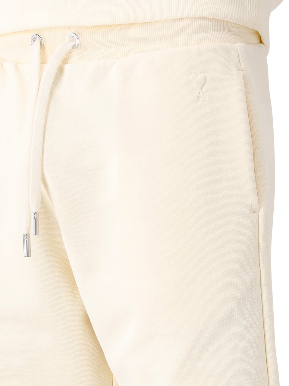 AMI Paris AMI Paris Korte Broek Wit ADC Beige