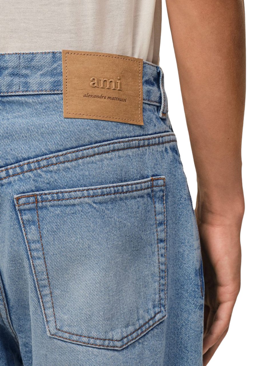 AMI Paris Jeans Blue Blauw