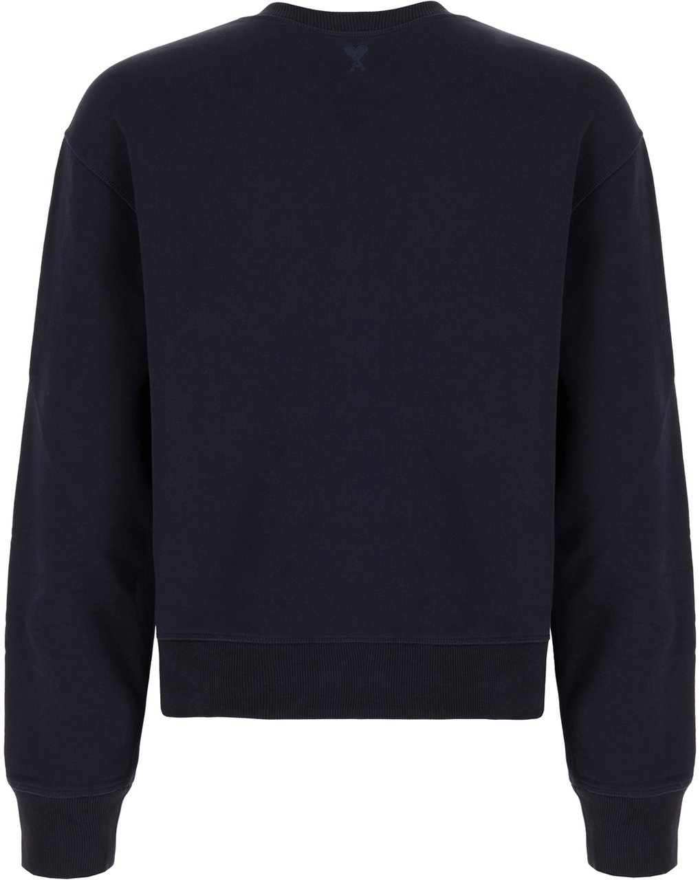 AMI Paris AMI Paris Navy blue cotton sweatshirt Blauw