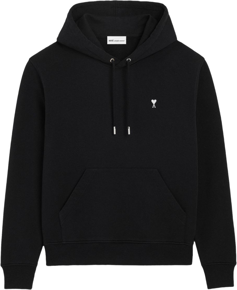 AMI Paris Sweaters Noir/Blanc Zwart