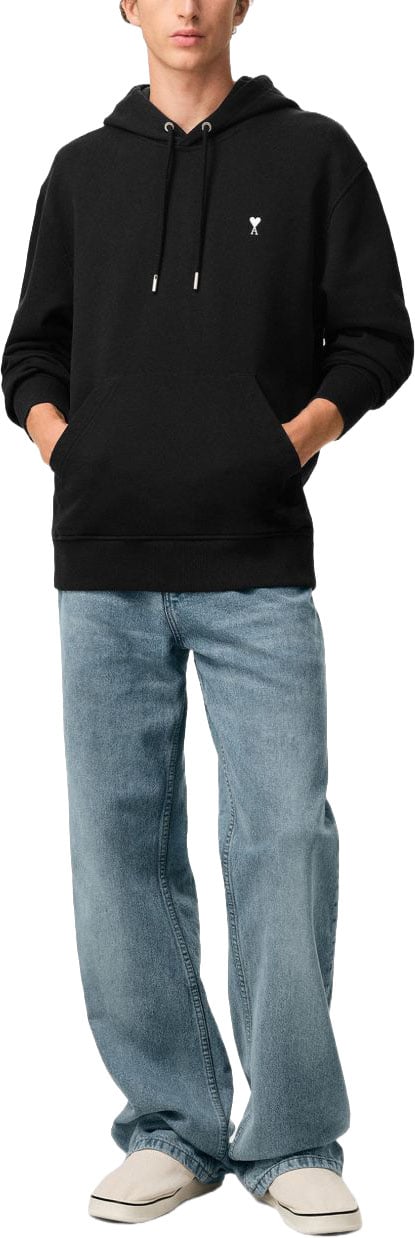 AMI Paris Sweaters Noir/Blanc Zwart