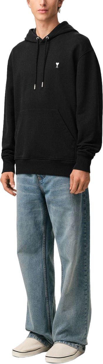 AMI Paris Sweaters Noir/Blanc Zwart