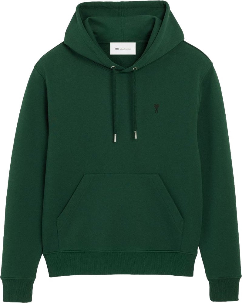 AMI Paris Sweaters Vert Bouteille Donkergroen
