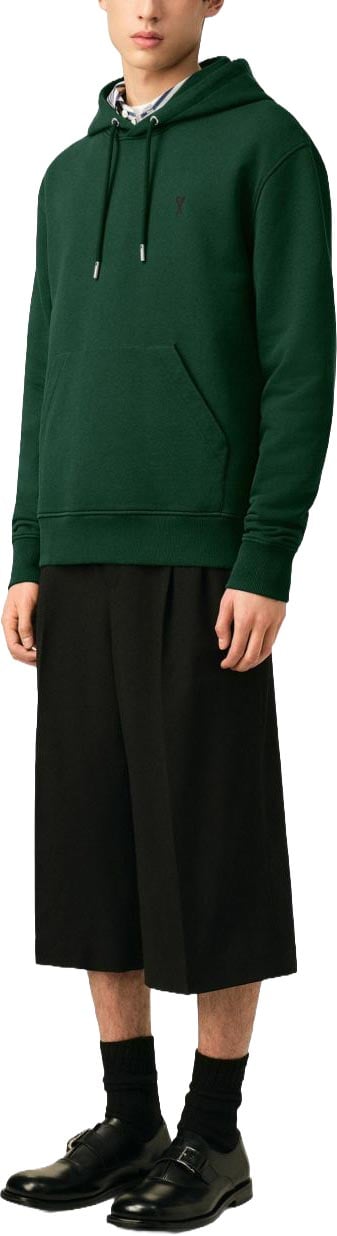 AMI Paris Sweaters Vert Bouteille Donkergroen