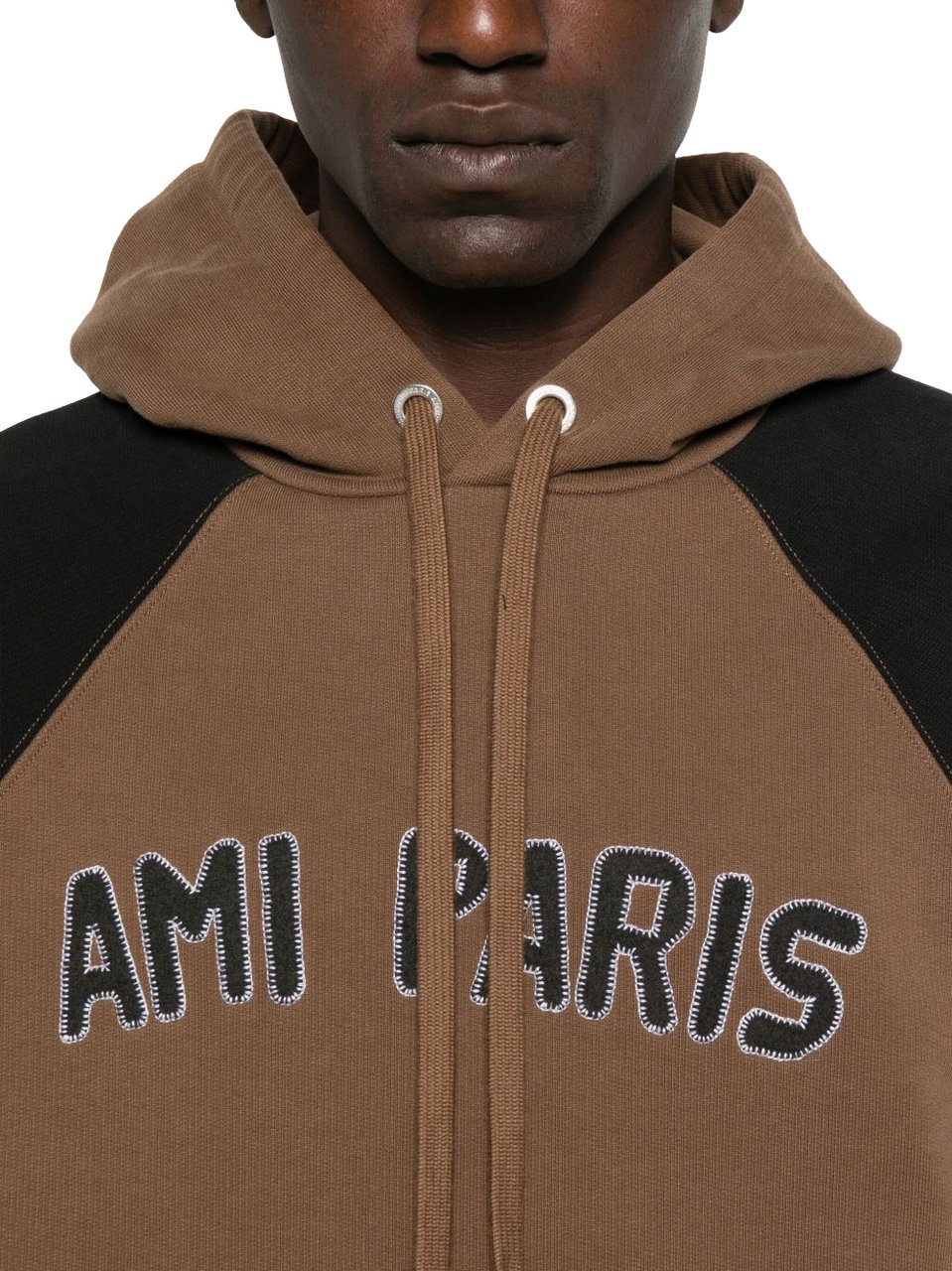 AMI Paris Sweaters Brown Bruin