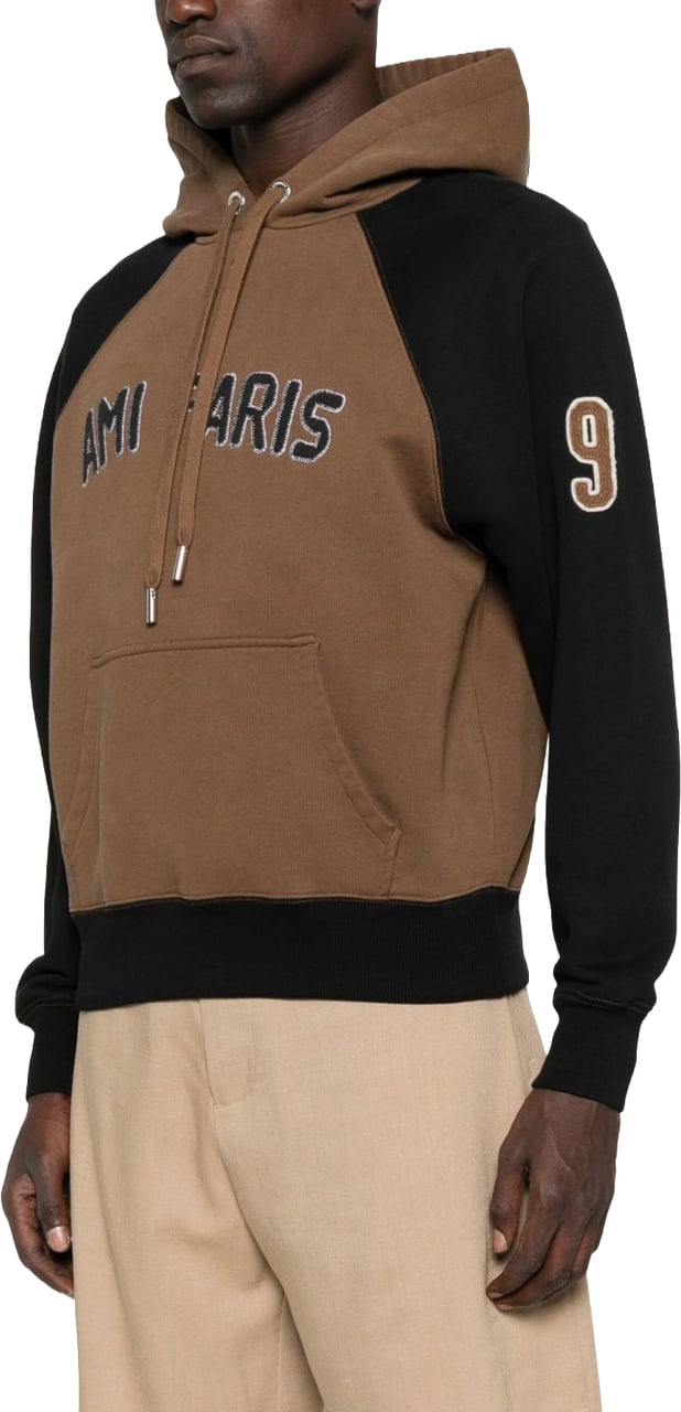 AMI Paris Sweaters Brown Bruin
