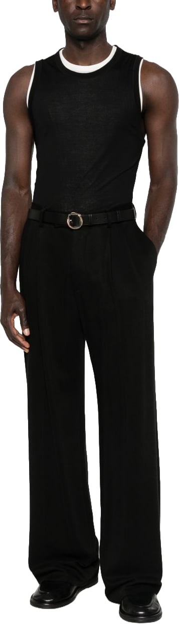 AMI Paris T-Shirts And Polos Black Zwart