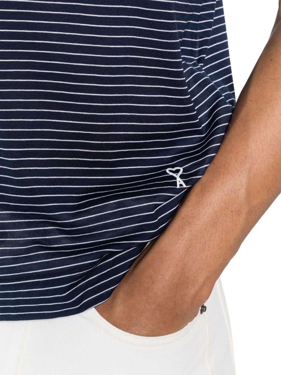 AMI Paris T-Shirts And Polos Encre Navy