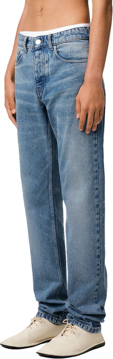 AMI Paris Jeans Denim Blauw