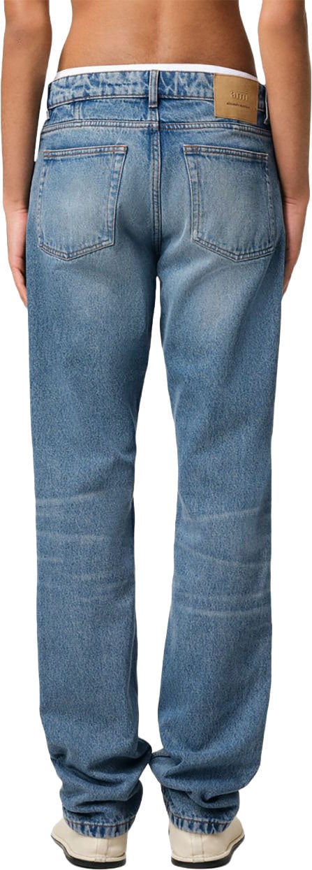 AMI Paris Jeans Denim Blauw