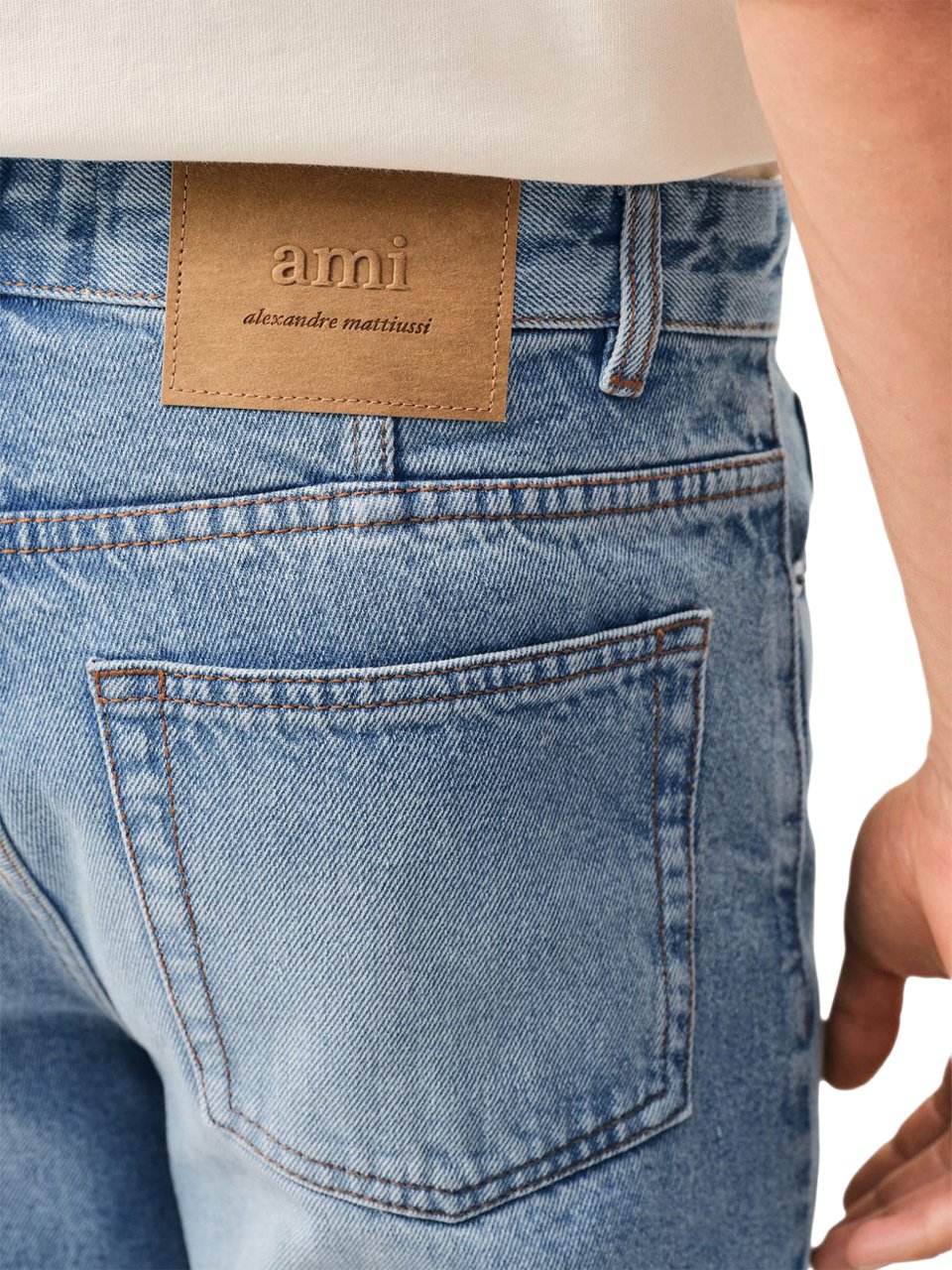 AMI Paris Jeans Blue Lichtblauw