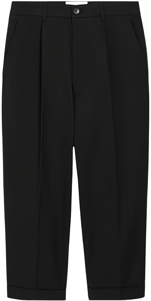 AMI Paris Trousers Black Zwart