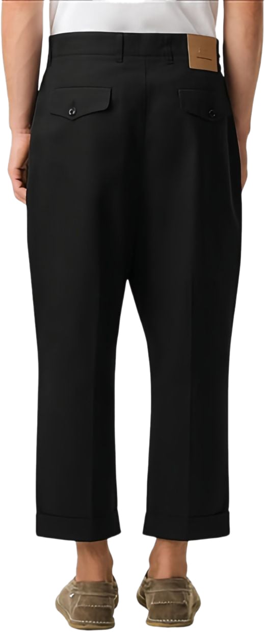 AMI Paris Trousers Black Zwart