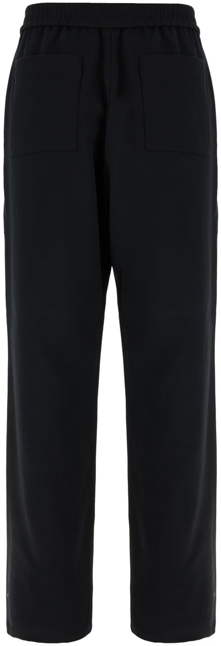 AMI Paris AMI Paris Black cotton pants Zwart