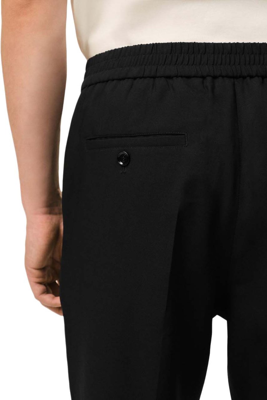 AMI Paris Trousers Black Zwart