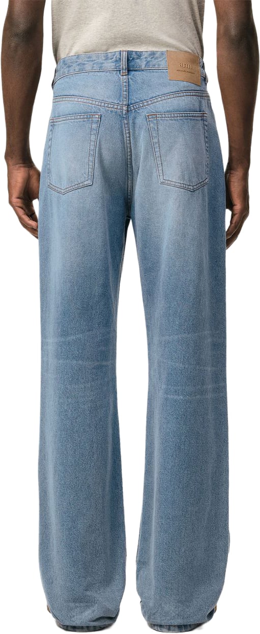 AMI Paris Jeans Light Blue Blauw