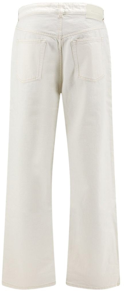 AMI Paris Jeans Ecru Wit