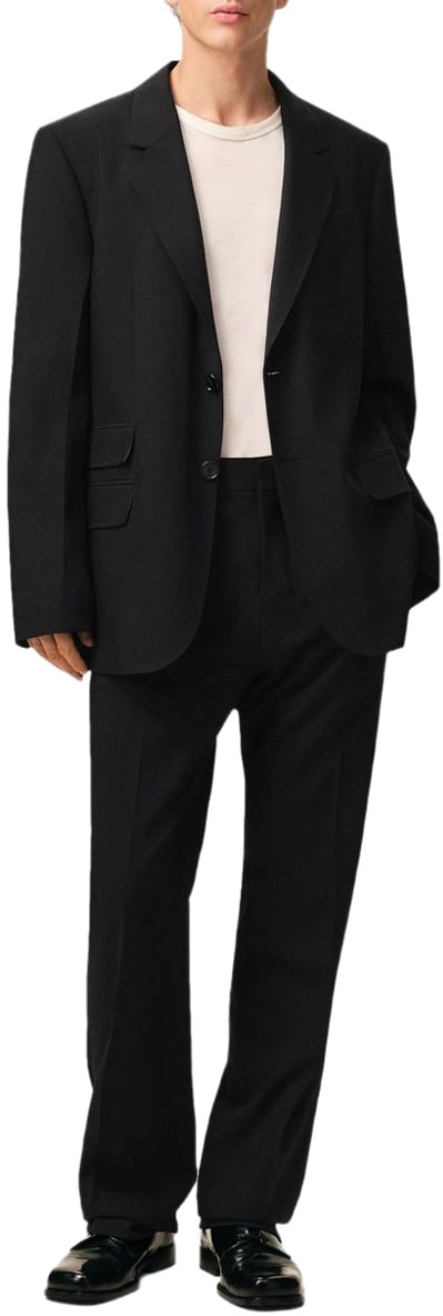 AMI Paris Trousers Black Zwart