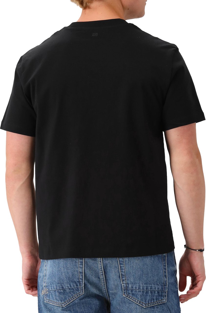 Ami Paris T-shirt Zwart Zwart