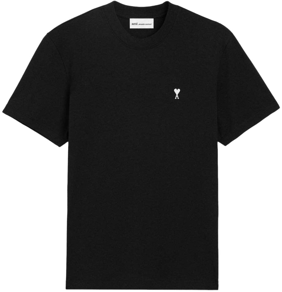 AMI Paris T-Shirts And Polos Black Zwart