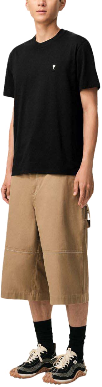 AMI Paris T-Shirts And Polos Black Zwart