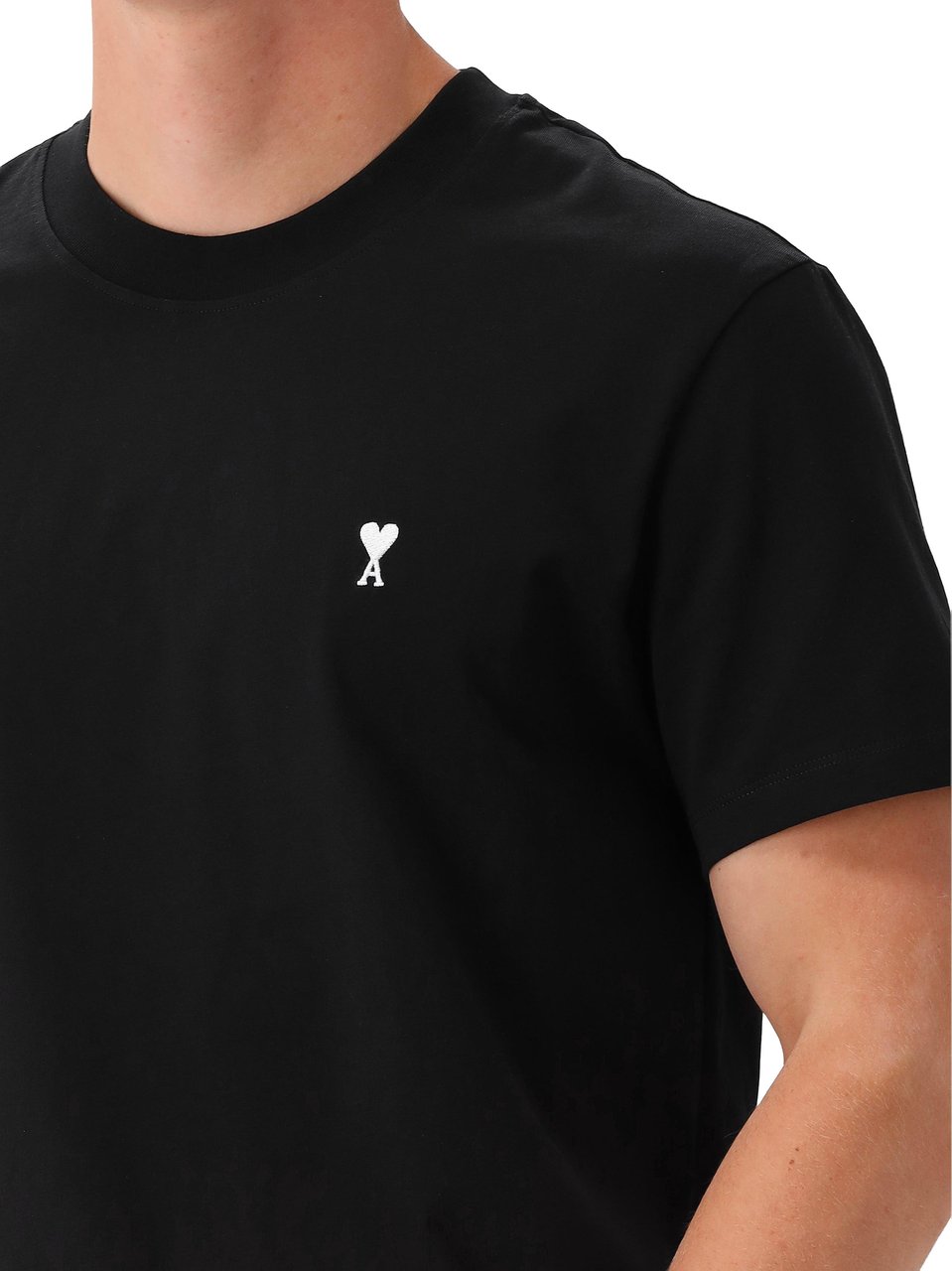 Ami Paris T-shirt Zwart Zwart
