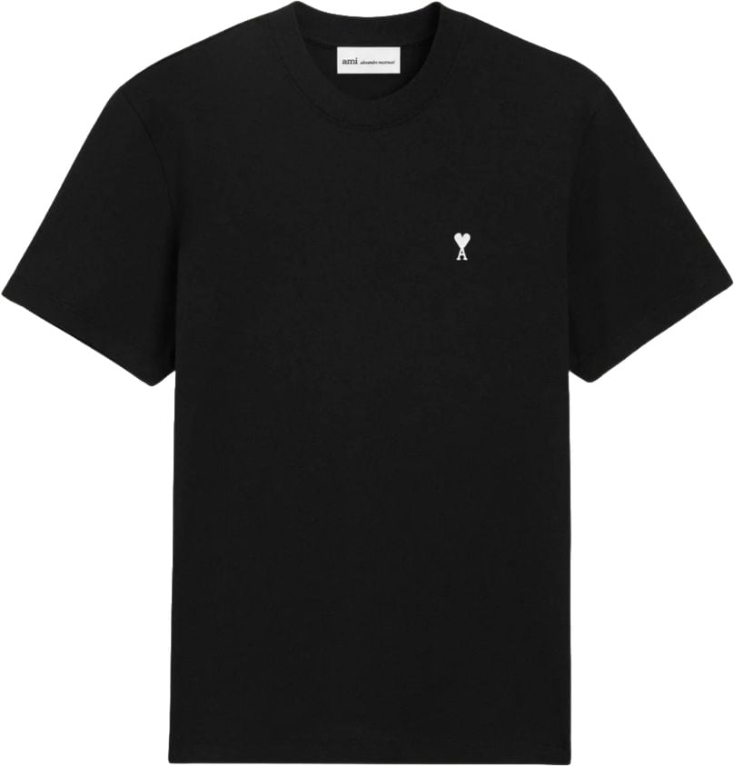 AMI Paris T-Shirts And Polos Black Zwart
