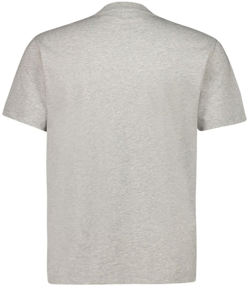 AMI Paris T-Shirts And Polos Grey Lichtgrijs