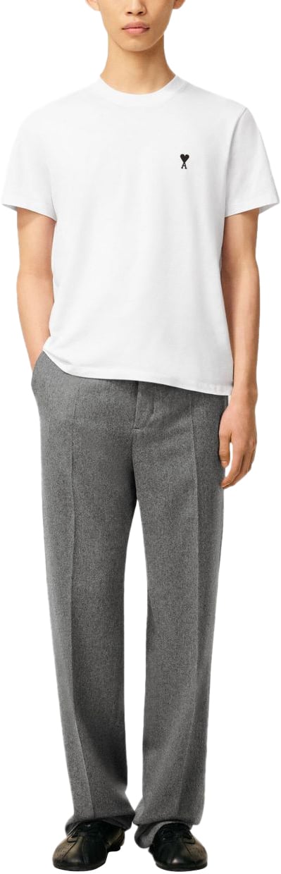 AMI Paris T-Shirts And Polos White Wit