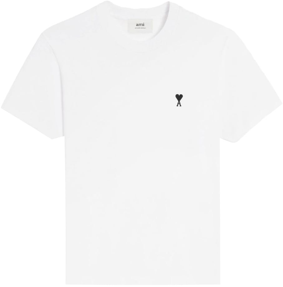 AMI Paris T-Shirts And Polos White Wit